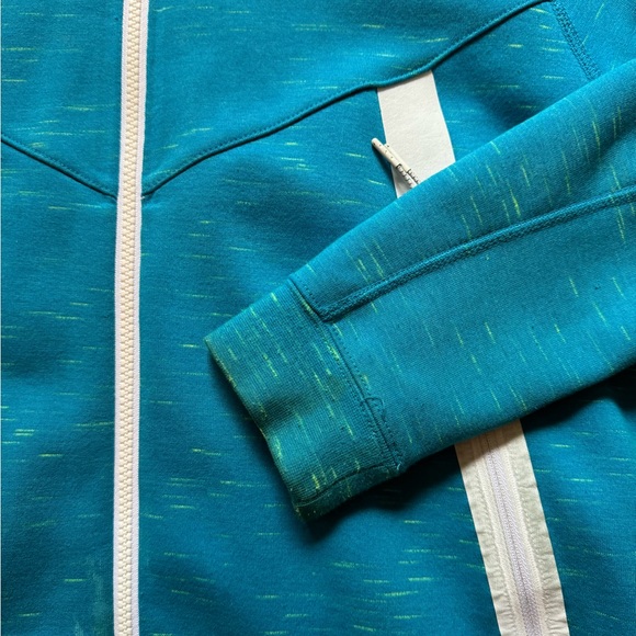 Blue Nike Tech Fleece Hoodie Jacket - Picture 7 of 7